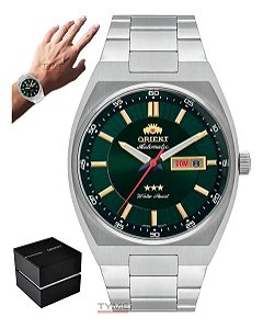 Relógio Orient Automático Masculino 469ss087f E1sx Prata