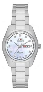 Relógio Orient Automático Feminino Automático Nh6ss002 Prata