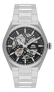 Relógio Orient Automático Masculino Nh7ss004 Prata Prateado