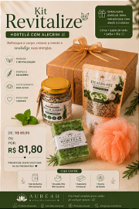 Kit Revitalize — Hortelã com Alecrim