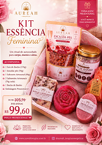 🌸 KIT ESSÊNCIA FEMININA