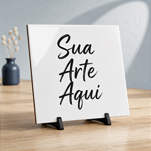 Azulejo Personalizado com Sua Arte 20x20cm - 1 Unidade - Fenari