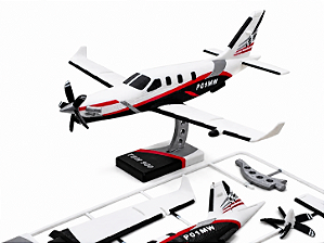 Kit de Montagem Miniatura de Avião TBM-900