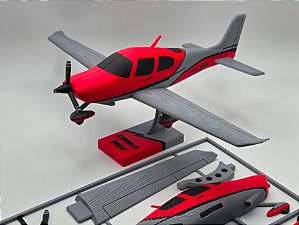 Kit de Montagem Miniatura de Avião Cirrus SR22