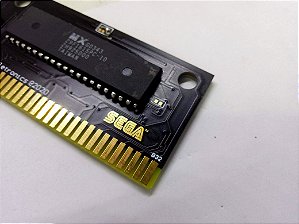 Mega Drive - placa de reposiçao p/ cartucho com jogo gravado a escolha