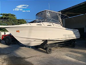 Lancha Fishing 28 Wa com parelha Mercury Verado 250hp 4T