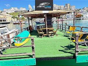 Catamarã - Balsa 28 pés 2022 com Evinrude 115hp