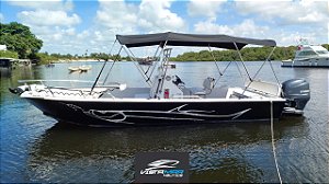 Lancha pesca estilo Fishing 19 pés com motor Yamaha 115 4T