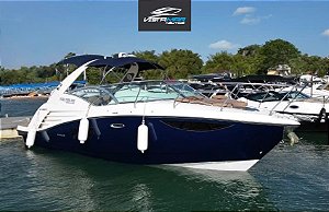 Lancha Evolution 31 com motor Mercruiser 300hp 2018 - Impecável