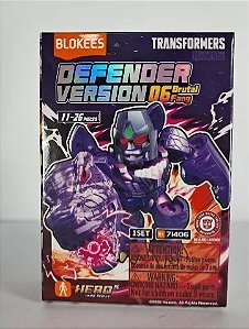 Blokee Transformers Defender Version 06 Caixa Surpresa 1 Un