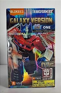 Blokee Transformers Galaxy Version 05 One 1 Caixa Surpresa