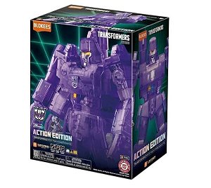 Blokee G1 Megatron Transformers Action Edition Ex Model Kits Com Led