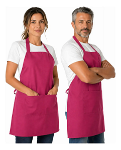 AVENTAL OXFORD C/ AJUSTADOR ROSA