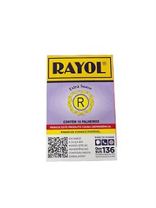 Cigarro de Palha Rayol com 16 Palheiros
