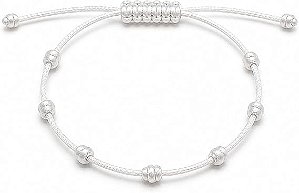 Pulseira 7 Nós Branca