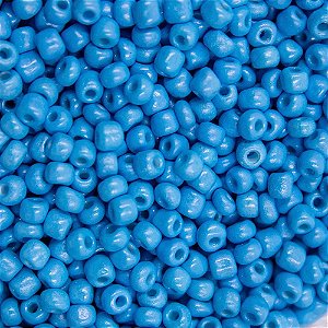 Miçanga Azul Claro Leitoso 500g