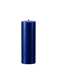 Vela Azul Escuro 7 Dias