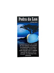 Cartela de Pedra Da Lua (Opalina)