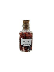 Garrafinha Pedra Ágata de Fogo