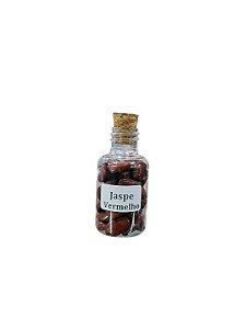 Garrafinha de Pedra Jaspe Vermelho
