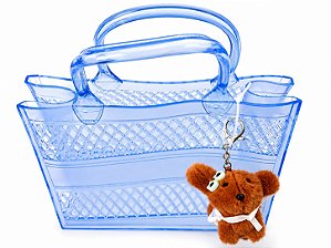 Bolsa Transparente Estilo Luxo