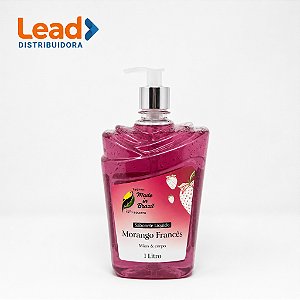 Sabonete Líquido Morango Francês 1 Litro - Válvula Pump