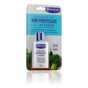 Desinfetante Qualifood 50ml para Hortifrutícolas