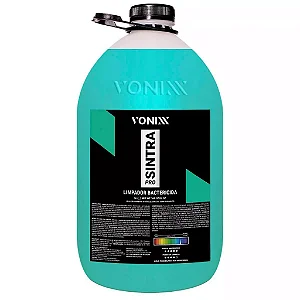 Sintra Pro 5 Litros Vonixx LIMPADOR BACTERICIDA PARA LIMPEZA INTERNA DE VEÍCULOS
