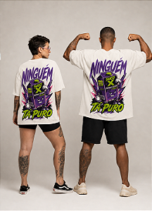 Camiseta Oversized Ninguém Tá Puro – Artthreads™