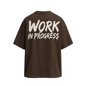 Camiseta Oversized Work in Progress – Artthreads™