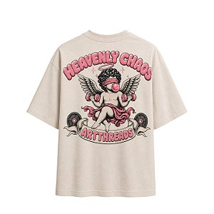 HEAVENLY CHAOS — Oversized Heavyweight Off White