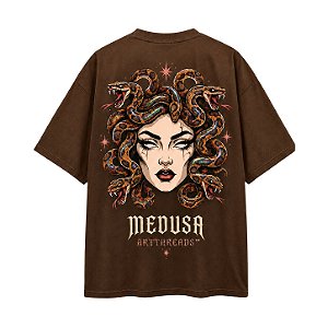 Camiseta Oversized Medusa – Artthreads™