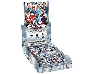 [Break X] Topps Chrome UEFA 25/26 - 2x Hobby Box - 2 Autos Garantidos - Escolha seu time/jogador