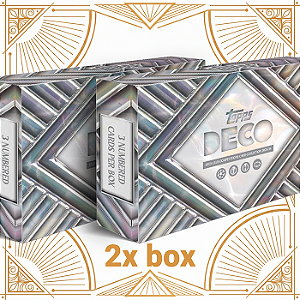 [Break X] 2025-26 Topps Deco UCC - 2x Hobby Box - 2 Autos Garantidos - Escolha seu time/jogador