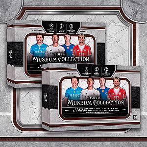 [BREAK 52] TOPPS Museum 2025/26 - UCC - 2x Hobby Box - 4 AUTÓGRAFOS + 4 RELICS - escolha seu time/jogador