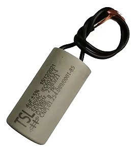Capacitor 4uf X 250vca Para Ventilador De Maquina De Solda 250 Vca