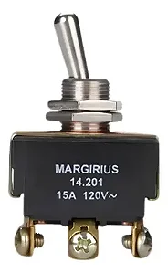 Chave Alavanca Lig/des 14201 Bipolar 6t 15a Margirius Branco