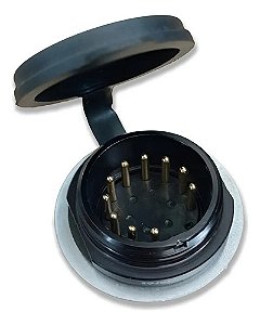 CONECTOR 10 VIAS MACHO PAINEL