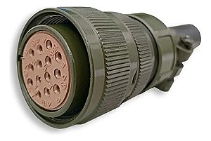 Conector 14 Pinos Cabo Femea 28mm Compativel C/ Lincoln