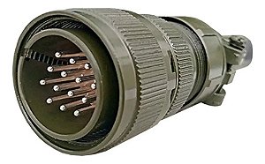 Conector 14 Pinos Cabo Macho 28mm Compativel C/ Lincoln
