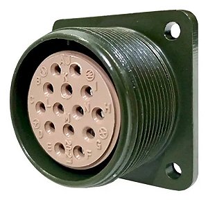 Conector 14 Pinos Painel Femea 28mm Compativel C/ Cea