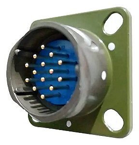 Conector 14 Pinos Painel Macho 21,5mm