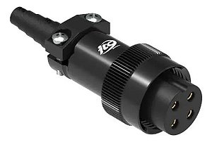 CONECTOR CABO M16 4C VIA FEMEA 10A PT SAG 1006