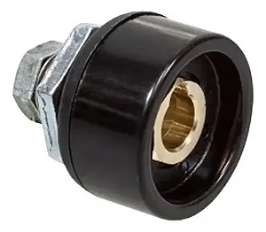 Conector Femea Painel 13mm Para Inversora Diametro 38mm