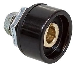 CONECTOR FEMEA PAINEL 9MM INVERSORA