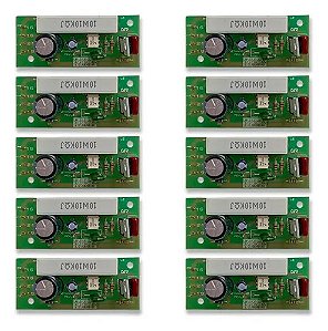 Kit 10pc Placa Modulo Retardo Para Maquina De Solda 4 Pinos