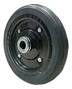 Roda 9  Eixo 3/4  Nucleo Ferro Preta Compativel C/ Trr / Tmc
