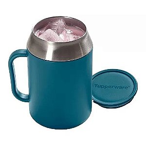 Caneca Térmica em Inox com Tampa 400Ml Tupperware