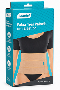 Faixa Abdominal 3 Painéis em Elástico - Chantal