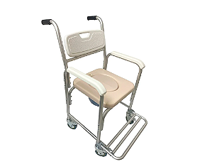 Cadeira De Banho Em Alumínio para 100kg modelo S40 - Supermedy
